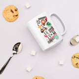 Milano Italia Milan Italy Italian Coffee Mug White Glossy Cup Personalized Custom City Name