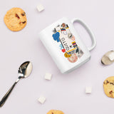 Quito Ecuador Ecuadorian Coffee Mug White Glossy Cup Personalized Custom City Name