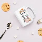 San Diego California Cali la Coffee Mug White Glossy Cup Personalized Custom City Name
