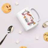 Warsaw Poland Polish Coffee Mug White Glossy Cup Personalized Custom City Name