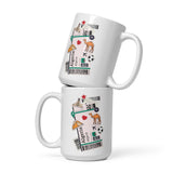 Algeria Algerian Coffee Mug White Glossy Cup Personalized Custom City Name